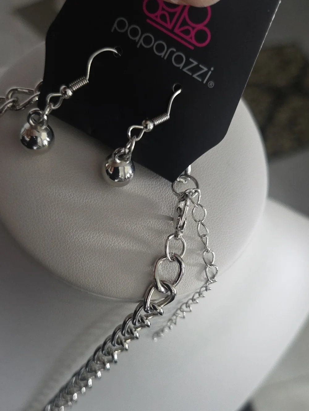 Paparazzi Blue Pearl Chain Necklace NWT